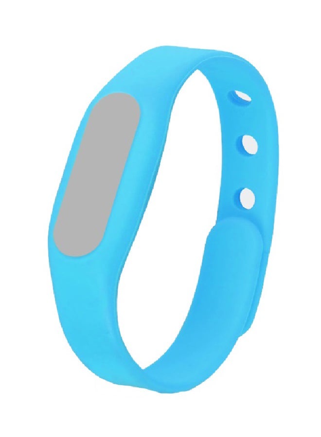 NIBEMINENT Silicone Slap Essential Oil Diffuser Bracelet with Pads Blue