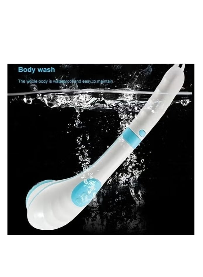 Denx Multifunctional Smart Electronic Shower Brush Body Cleaning Brush With 5 Different Heads - Image 2