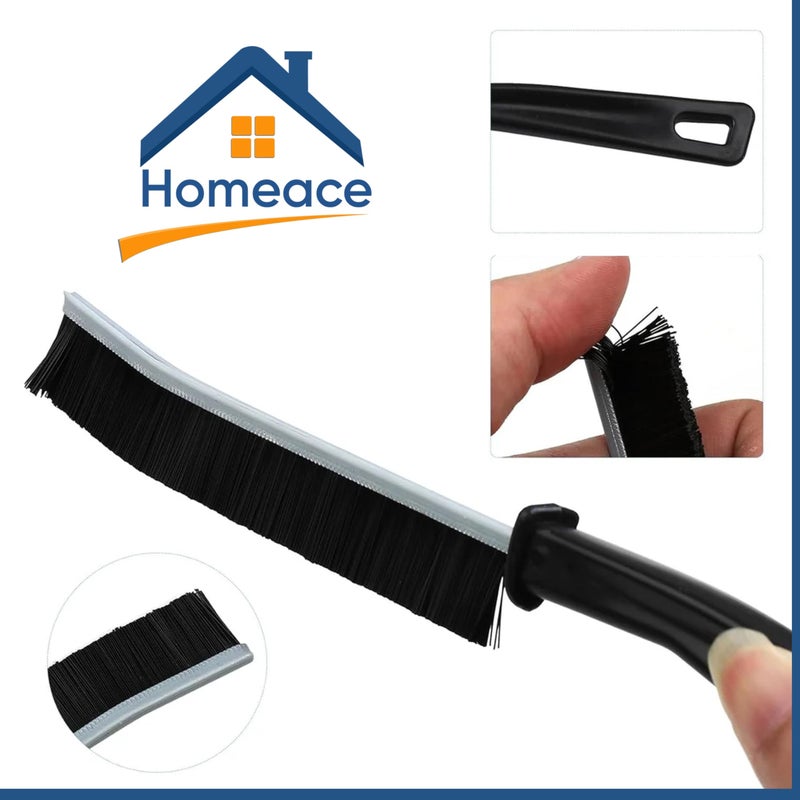 Homeace mini Gap Crevice Cleaning Brush with Hard Bristles-Multifunctional Dead Cleaning Brush Tool, Household Use-Perfect for Tiles, Bathroom, Kitchen, Toilet, and Window Sliding,Vehicle, Grout (2) - Image 3