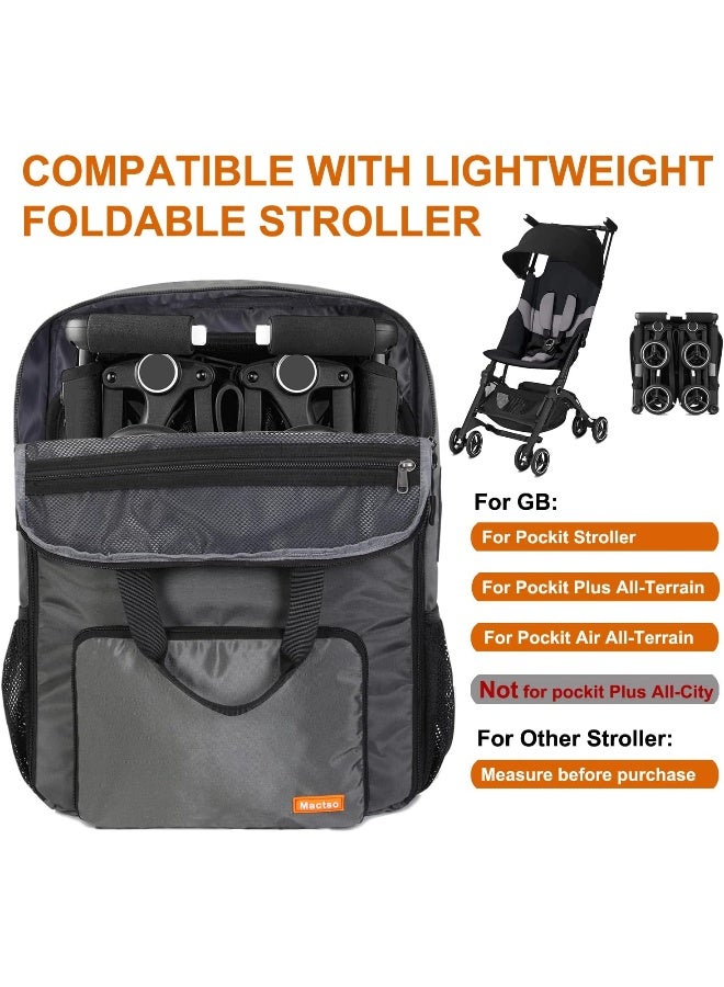 Mactso Stroller Travel Bag Compatible with GB Pockit and GB Pockit Air Plus All Terrain - Image 2