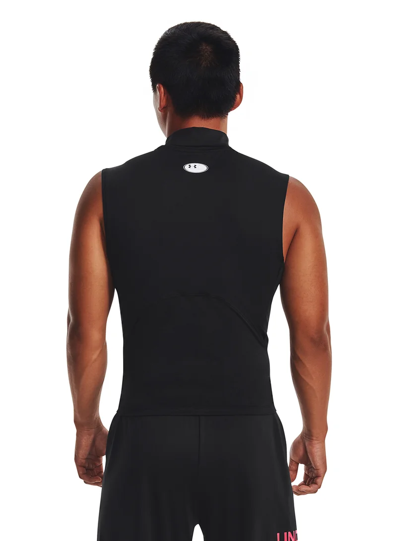UNDER ARMOUR HeatGear Armour Compression Mock Top