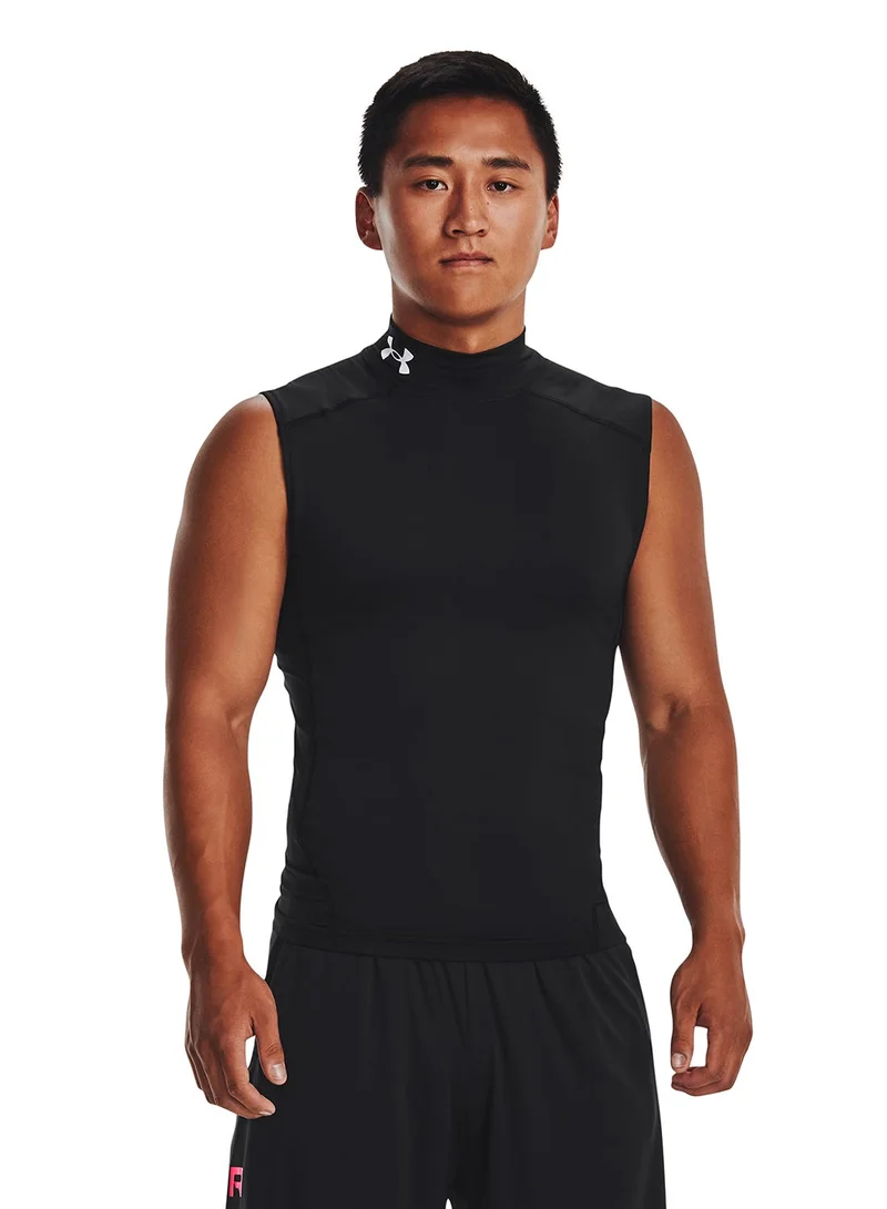 UNDER ARMOUR HeatGear Compression Mock Top