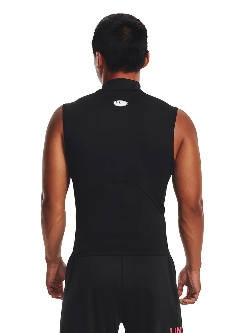 UNDER ARMOUR HeatGear Compression Mock Top