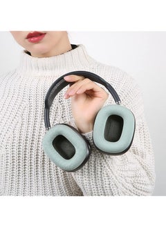 erorex Ear Pads For Airpods Max Earmuffs Headband Ear Cups Replacement Sponge Cover Cloth Ear Cushion Cover Magnetic Headphone Accessories With Knitted Mesh Memory Foam Green  - Image 3