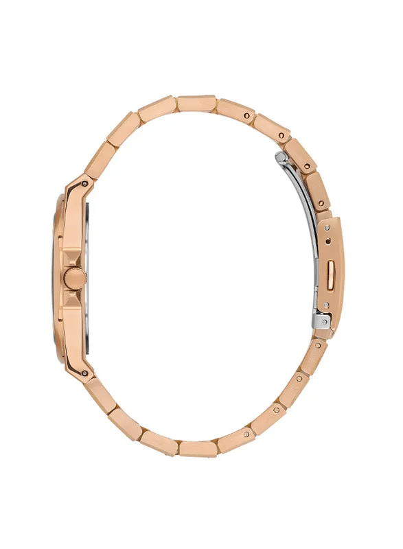 BEVERLY HILLS POLO CLUB Beverly Hills Polo Club BP3570X.480 Women's Analog Display Watch & Metal Strap Rose Gold