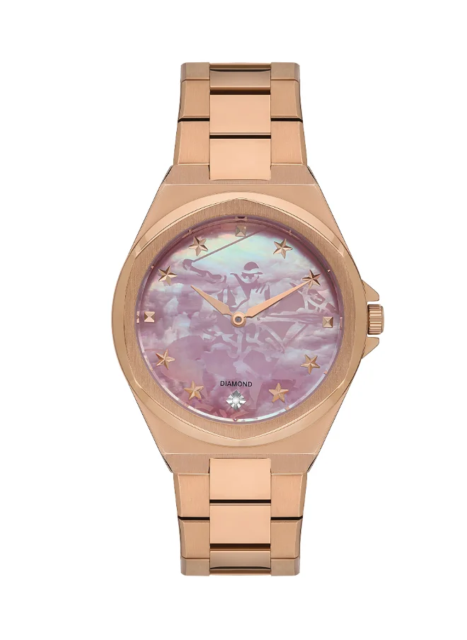 BEVERLY HILLS POLO CLUB Beverly Hills Polo Club Women 's Pink dial Analog watch - BP3570X.480