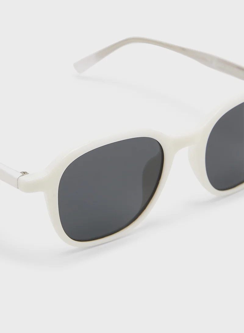 Seventy Five Polarized Lens Square Sunglasses