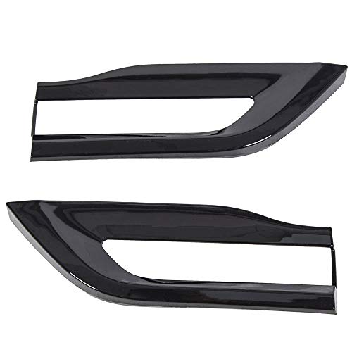 sportuli Gloss Black Tail Light Trim Bezel Kit Replacement for 2014-2021 Jeep Grand Cherokee - Image 5