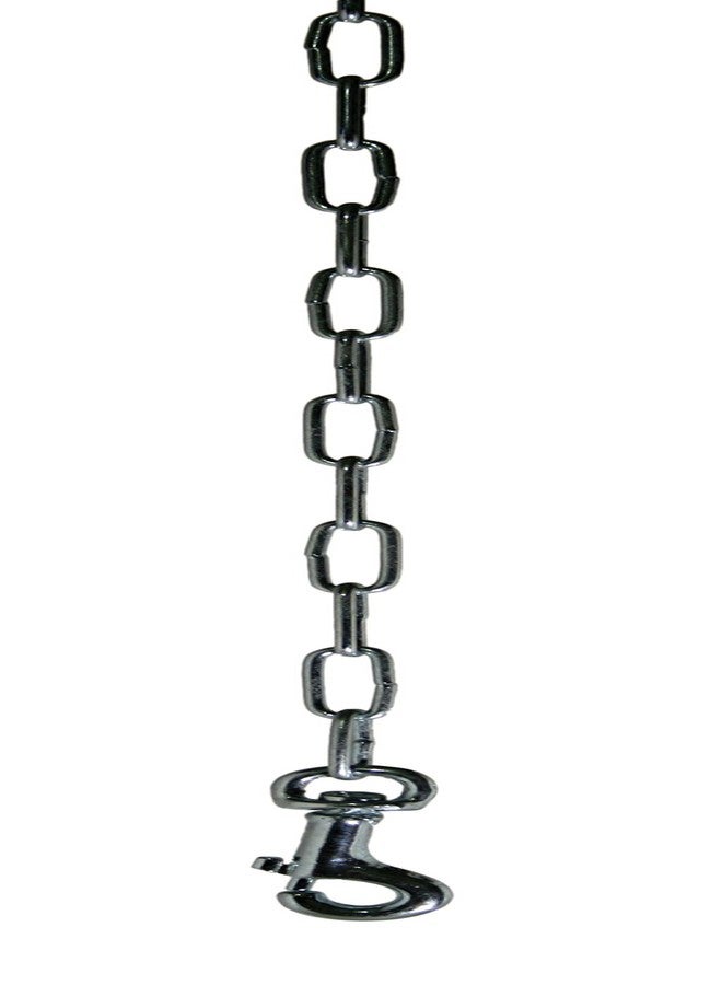 PH Prevue Hendryx Prevue Pet Products 2114 Medium-Duty 15' Tie-Out Chain, Stainless Steel - Image 2