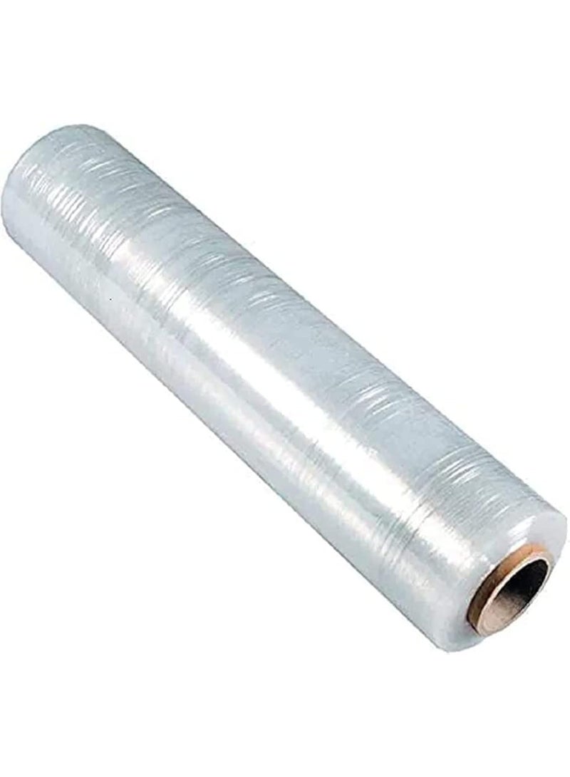 One Ultra Clear Stretch Wrap Roll for Furniture and Moving, Board Sheet, Hand Stretch Film, Packing Paper Roll, Wrapping and Packing Tools, 50cm/1200gsm  - Image 1