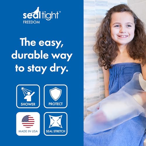 Brownmed - Seal-Tight Freedom Cast & Bandage Protector - Toddler & Child Arm Cast Protector for Shower & Swimming - Reusable, Waterproof Cast Shower Cover - Pediatric Arm - Image 2