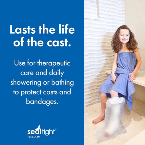 Brownmed - Seal-Tight Freedom Cast & Bandage Protector - Toddler & Child Arm Cast Protector for Shower & Swimming - Reusable, Waterproof Cast Shower Cover - Pediatric Arm - Image 4
