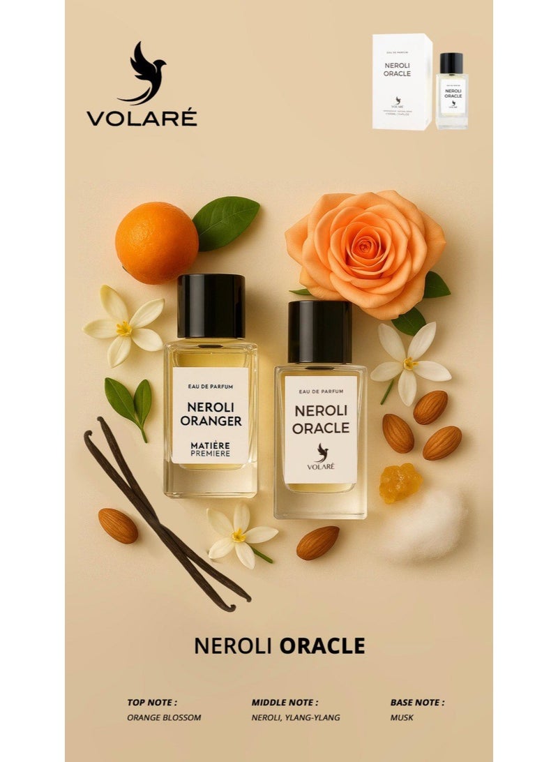 فولاري عطر نيرولي أوراكل او دي برفيوم  من فزلاري للجنسين - 100 مل  ( مستوحي من ماتيري بريميير نيرولي أورانج) - Image 4