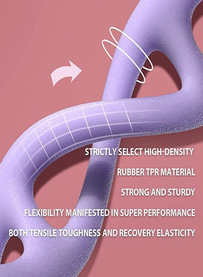 Dhadh Figure 8 Puller Household Fitness Resistance Band Elastic Band Yoga Practice Shoulder Opener Stretcher RoRubber Bands Fitness Elastic Band Fitness Equipment Expander Workout Gympe - Image 4