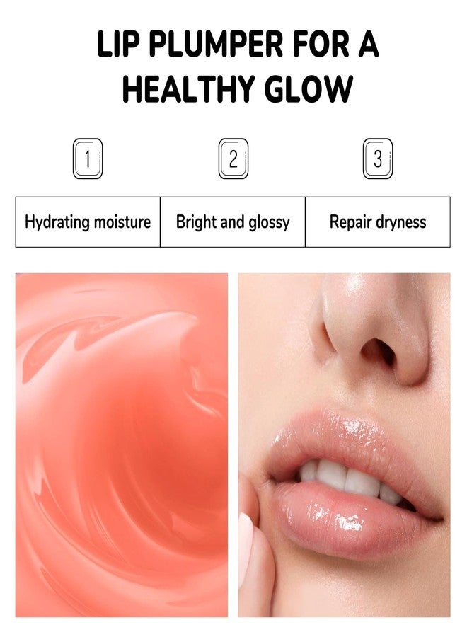 benatu Lip Mask & Scrub Set(Strawberry + Honey + VC), Overnight Moisturizer for Cracked & Dry Lips Care, Hydrating Plumper Kit, Sugar Exfoliator Gift for Women - Image 3