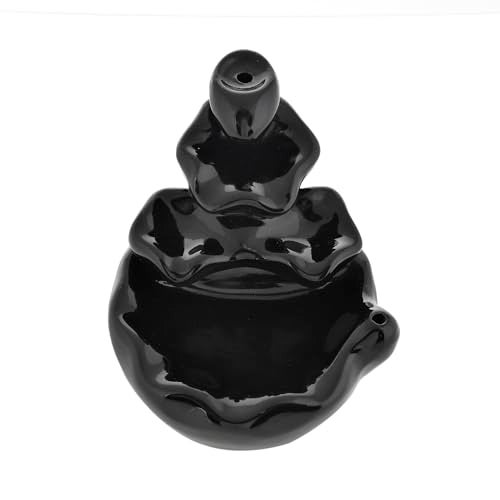 Craftam Ceramic Backflow Smoke Fountain Incense Holder for Home Decor Gifts with 20 Smoke Cones by Craftam - Image 2