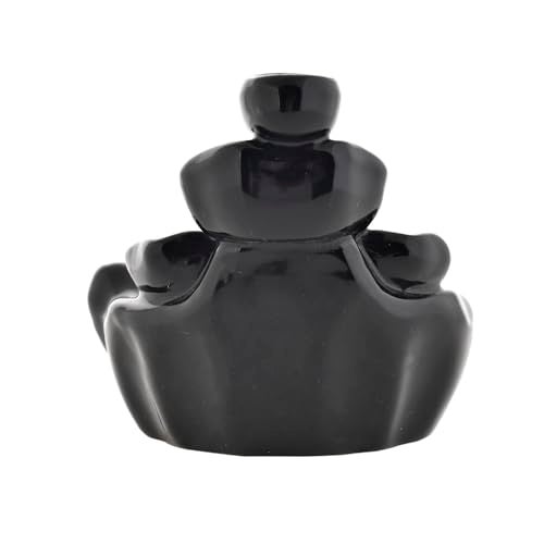 Craftam Ceramic Backflow Smoke Fountain Incense Holder for Home Decor Gifts with 20 Smoke Cones by Craftam - Image 5