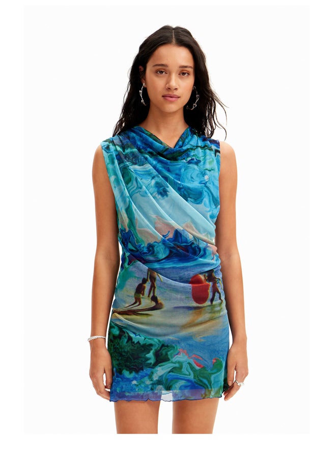 M. Christian Lacroix tulle mini dress