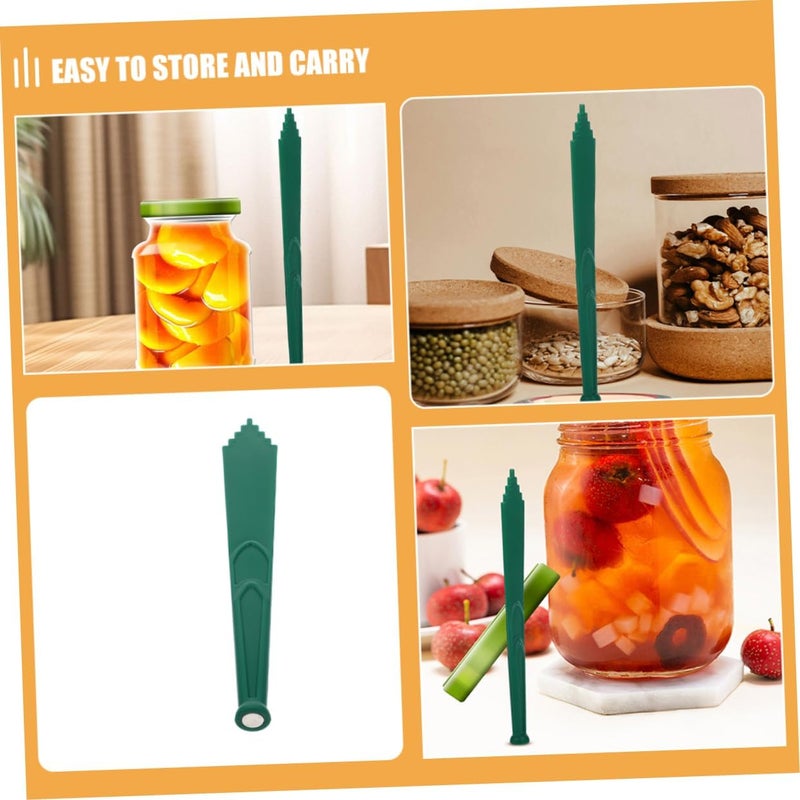 2pcs Canning Tools Bubble Remover and Measurer Versatile Equipment for Home Canning Easy Use Debubbler and Can Opener for Preserving Food - Image 3