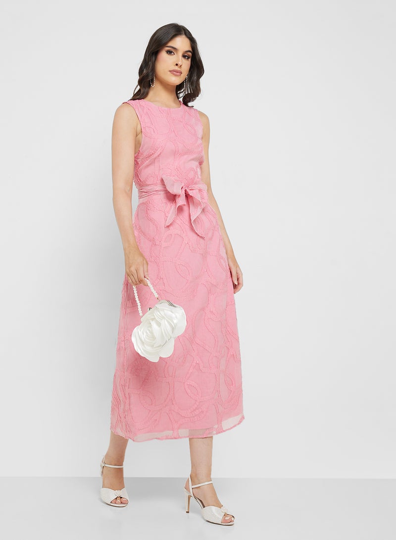 YAS Bow Accent Dress - Image 1