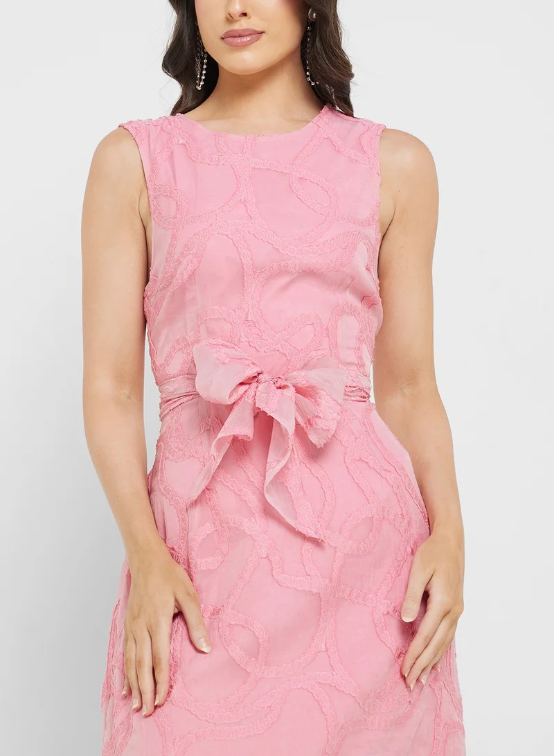 YAS Bow Accent Dress