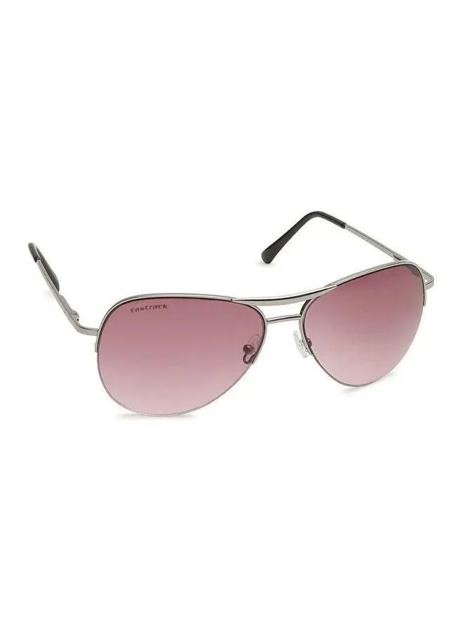 fastrack Silver Aviator Women Sunglasses (M083PR3F|59)