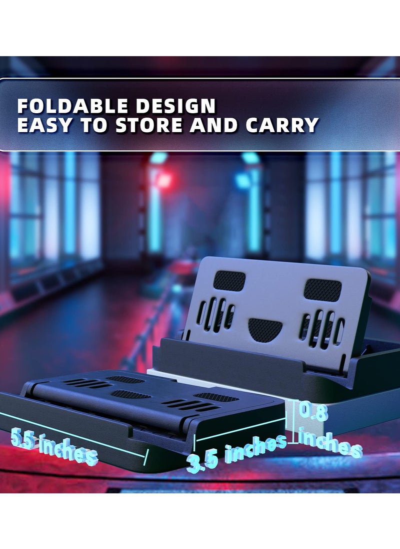 Generic - Portable Adjustable Foldable Stand for Steam Deck and ROG Ally with Anti-slip Silicone Pad for Enhanced Stability - Image 1