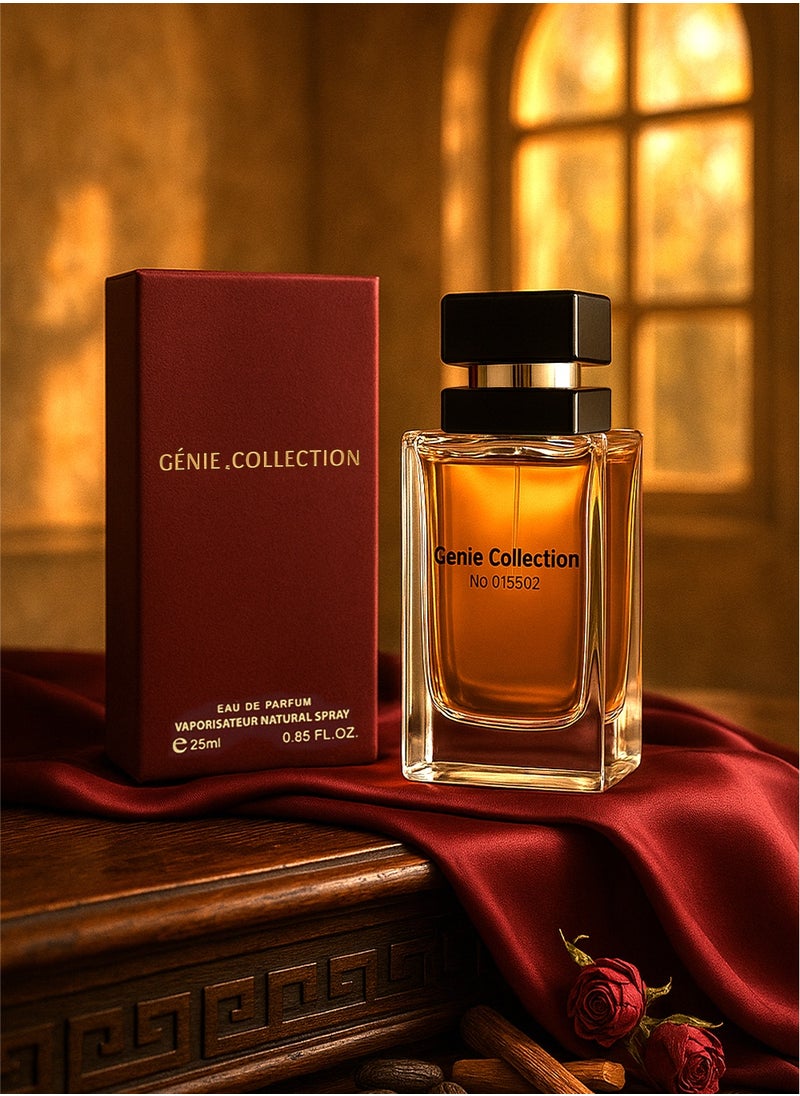 Genie Collection Luxury Women’s Perfume | Genie Collection No. 5502 | Long Lasting & Sweet Vanilla Women’s Perfume with Floral Notes, 25ml  - Image 3
