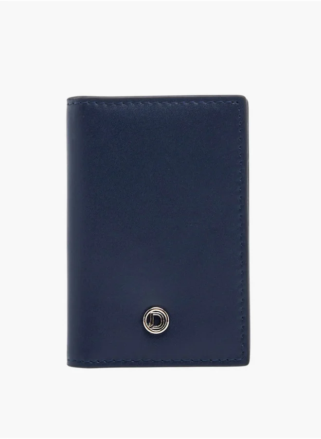 DUCHINI Solid Bi-Fold Card Holder