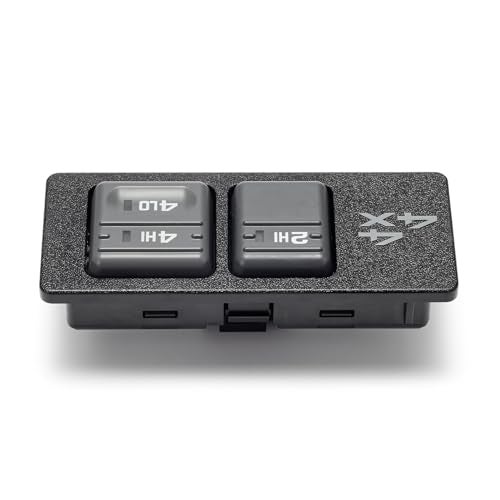 Lin Cin Yin 4WD Selector Switch for 1996-1999 Chevy Tahoe GMC K1500 K2500 Pickup Suburban Yukon 4x4 Four Wheel Drive Switch Transfer Case Control for 15969707,19168766,901-154,TCA43 - Image 4