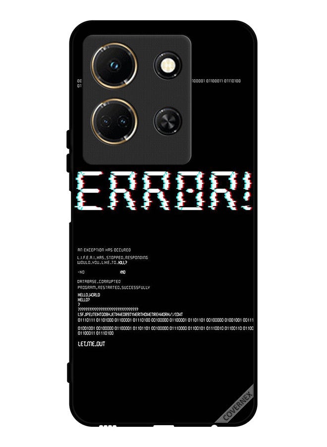 Protective Case Cover For Infinix Note 30 Error 404 Wallpaper
