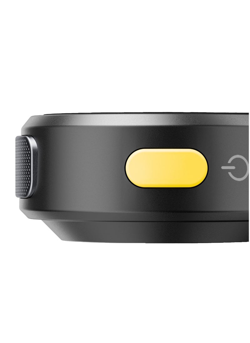 GREEN LION - 3 In 1 Microphone GM-85X / LED Display / Noise Reduction Mode / Includes: Type-C, Camera, Lightning Receiver/ 360° Omnidirectional / 3-Level Volume / Ultra-Mini Microphone - Black - Image 1