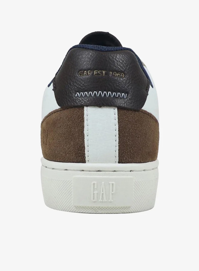 Gap WHITE Men Columbus Mx Lace-Up Ankle Sneakers for Men | Best Price UAE