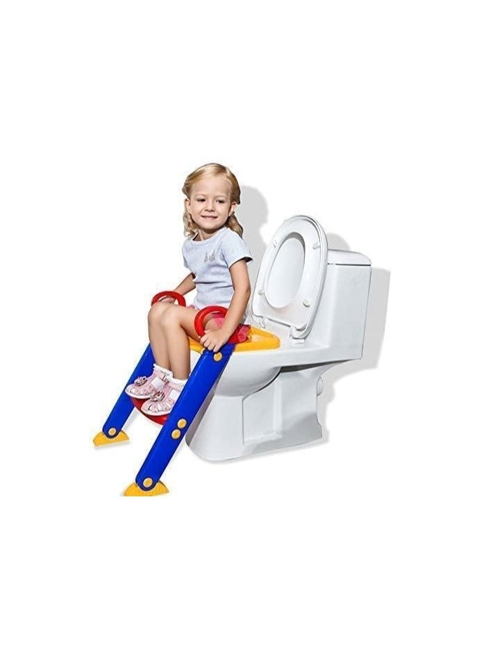 بونكا مقعد مرحاض للاطفال بسلم من بونكا - Image 1