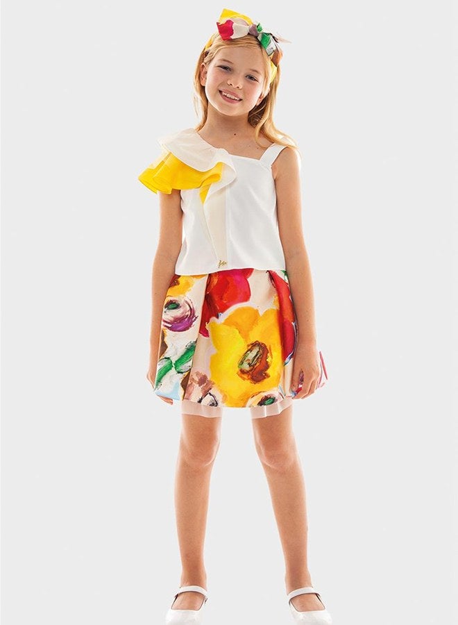 Lia Lea Girl Off White Blouse - Image 1