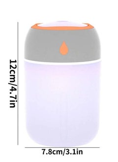 Generic Aroma Air Spray USB Mini Portable Ultrasonic Humidifier White  - Image 4