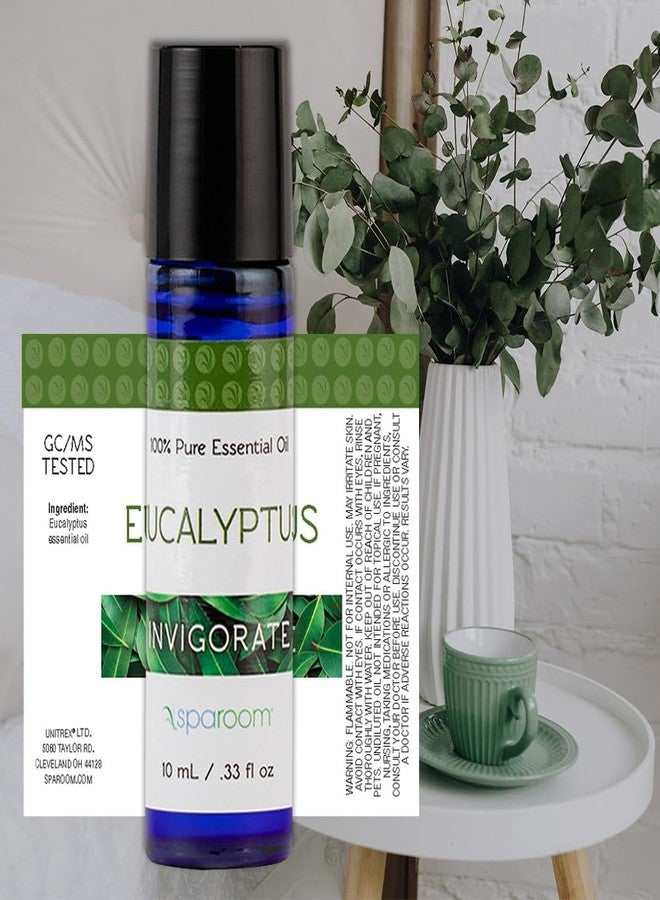 SpaRoom Aromatherapy 100% Pure Essential Oils for Diffusers and Air Freshners, Invigorate Eucalyptus, 10 mL - Image 5