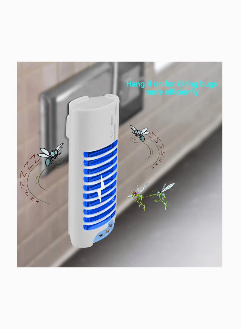 SYOSI Mosquito Killer Lamp SYOSI Intelligent Mosquito Zapper Home Practical Socket Electric Mosquito Killer Creative Socket Indoor Plug in Night Light Repellent Fly Bug Insect Trap 2 Packs (White) - Image 4