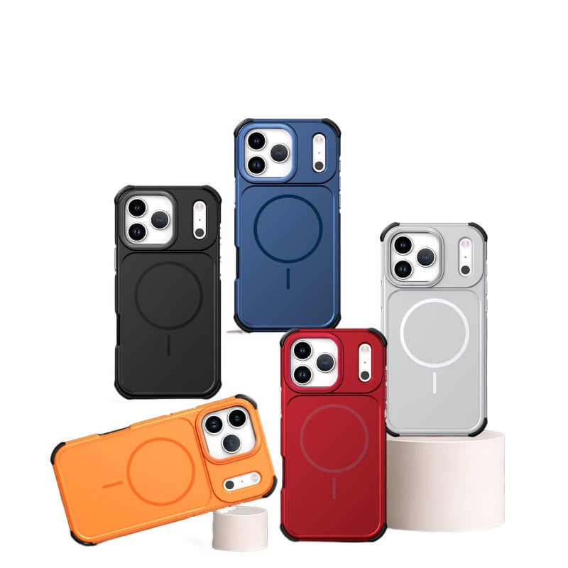 MagSafe iPhone 16 Pro TPU Case Protective for iPhone 16 16 Plus 16 Pro 16 Pro Max with Pure Color in Blue Colour - Image 2