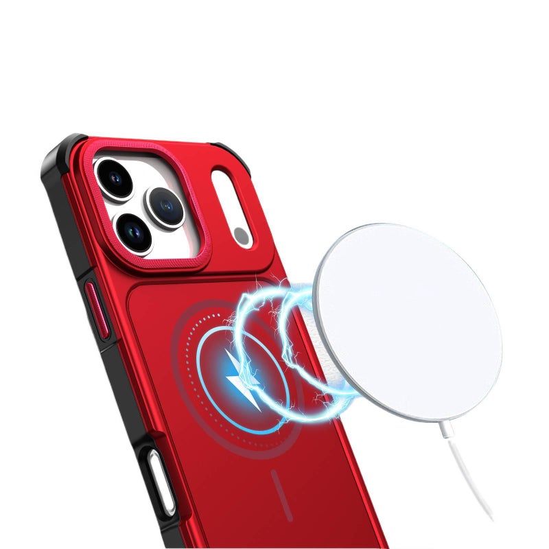 MagSafe iPhone 16 Pro TPU Case Protective for iPhone 16 16 Plus 16 Pro 16 Pro Max with Pure Color in Blue Colour - Image 4