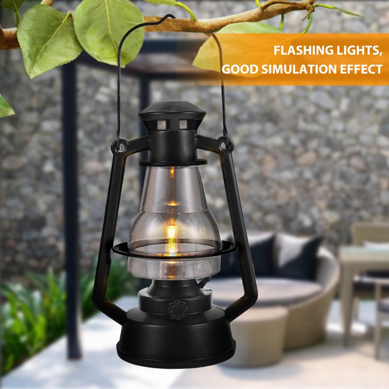 1Pc Outdoor Light Emulational Flame Candle Lamp Decorative Camping Night Lantern - Image 1