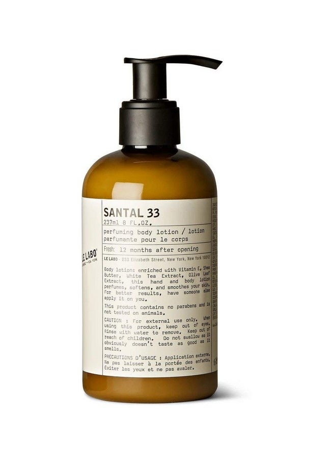 Le Labo - E Labo Santal 33 Perfuming Body Lotion 8 Oz./237Ml - Image 1