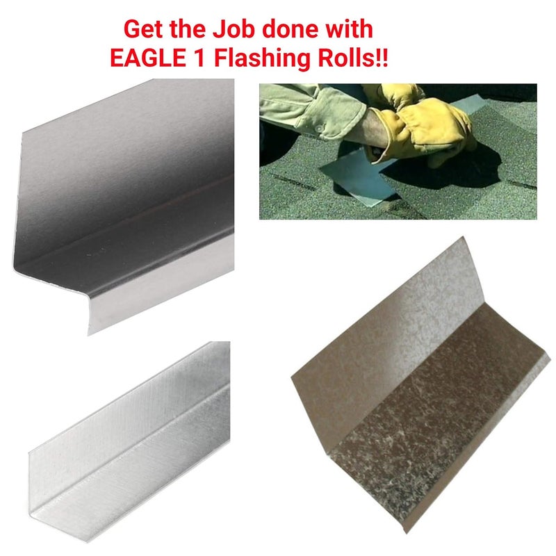 EAGLE 1 : 26 Gauge General Use or Roofing Flashing Rolls - DIY or Contractors (Black, 2 in x 10 FT) - Image 3