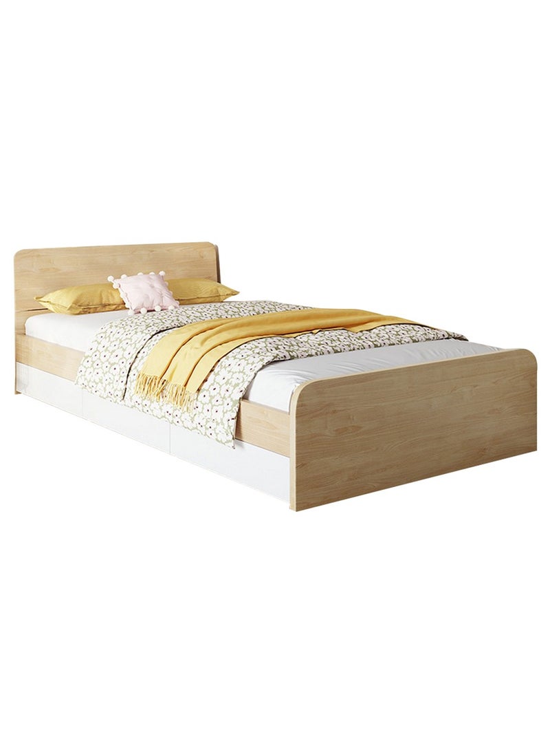 ROYALOAK Royaloak Supra Kids Bed | MDF Construction | Melamine Finish | Modern Design | Durable & Long-lasting | Freestanding Design | Strong Bed Base  - Image 1