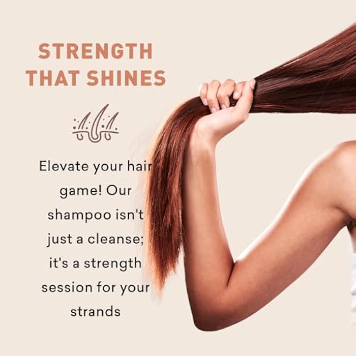 Just Nutritive Thin Hair Shampoo | Visibly Thicker Appearance | Natural Shampoo for Enhanced Volume 16 Fl Oz - Image 5