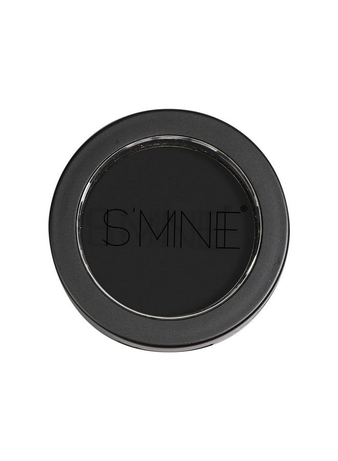 ايز"ماين مجموعة بودرة ظلال العيون السوداء غير اللامعة من Ismine Single Black ذات الصبغة العالية والثبات الطويل واللون المكثف أفضل ظلال العيون السوداء - Image 1