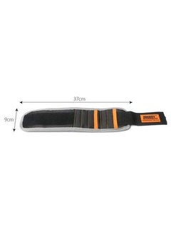 BLAPOXE BLAPOXE 1680D Ballistic Polyester Magnetic Belt Wristband with 3 Powerful Strong Magnets for Holding Tools Screws Nails Bolts Drill Bits and Small Tool Black  - Image 3