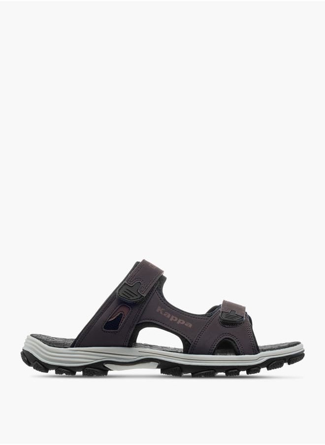 Kappa - Men's Strappy Sandals With Hook And Loop Closure - Image 1