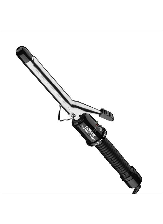 CONAIR Instant Heat 3/4-Inch Curling Iron, ¾-inch barrel produces tight curls – for use on short to medium hair  - Image 2