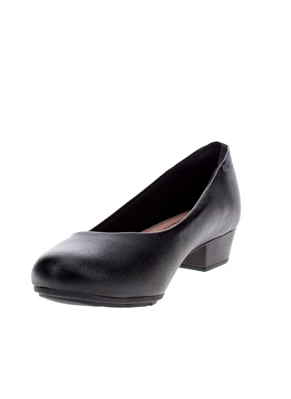 MODARE Modare Ladies Low Heel Shoes Black | Made In Brazil